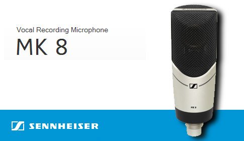 Огляд студійного мікрофону Sennheiser MK 8